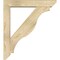 Ekena Millwork Funston Slat Rough Sawn Bracket w/ Offset Brace, Douglas Fir, 6"W x 32"D x 36"H BKT0604X32X36FST06RDF - alternate 2